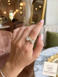 Gold Pavé Bow Ring